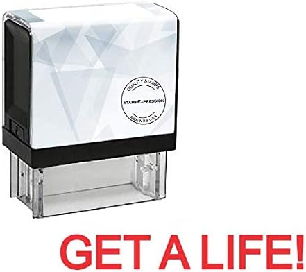 GET A Life! Self Inking Rubber Stamp (SH-80005)