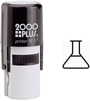 Laboratory Flask Self Inking Rubber Stamp (SH-6195)