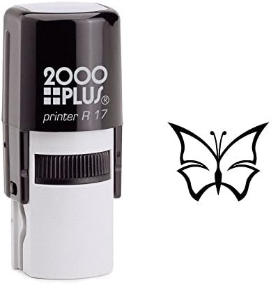 Butterfly Outline Self Inking Rubber Stamp (SH-6138)