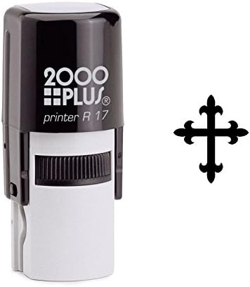 Religious Cross Self Inking Rubber Stamp (SH-6330)