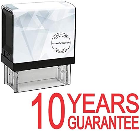 10 Years Guarantee Self Inking Rubber Stamp (SH-80054)