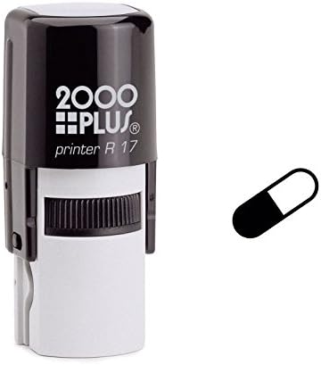 Medicine Pill Capsule Self Inking Rubber Stamp (SH-6211)