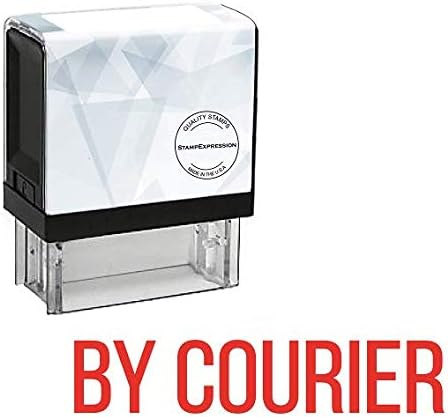 By Courier Office Self Inking Rubber Stamp (SH-5079)
