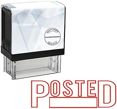 Posted With Box Office Self Inking Rubber Stamp (SH-5041)