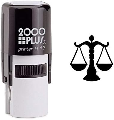 Justice Scale Self Inking Rubber Stamp (SH-6867)