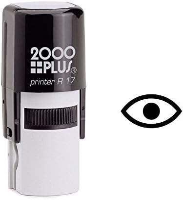 One Eye Symbol Self Inking Rubber Stamp (SH-6191)