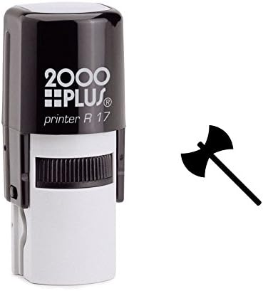 Labrys Axe Self Inking Rubber Stamp (SH-6069)