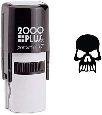 Vampire Skull Self Inking Rubber Stamp (SH-6605)