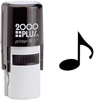 Eighth Note Self Inking Rubber Stamp (SH-6024)