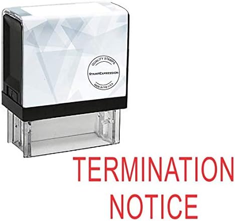 Termination Notice Office Self Inking Rubber Stamp (SH-5846)