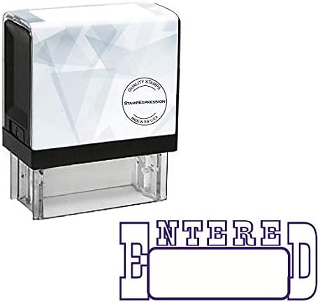 Entered Office Self Inking Rubber Stamp (SH-5110)