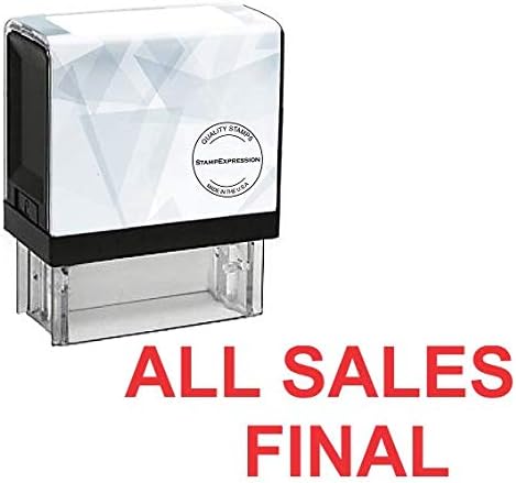 All Sales Final Two Lines Office Self Inking Rubber Stamp (SH-5209)