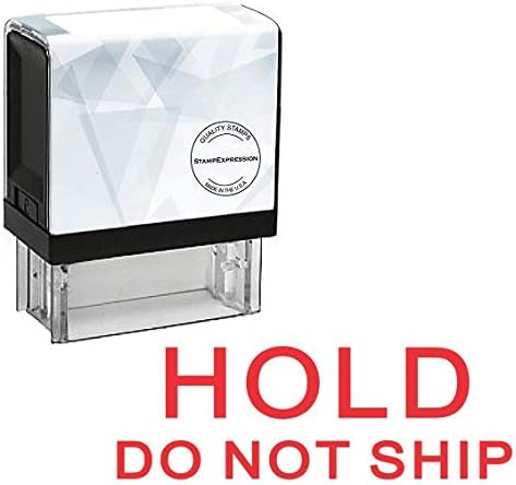 Hold DO NOT Ship Office Self Inking Rubber Stamp (SH-5882)