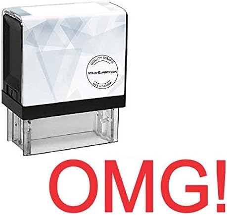 OMG with Exclamation Self Inking Rubber Stamp (SG-80011)