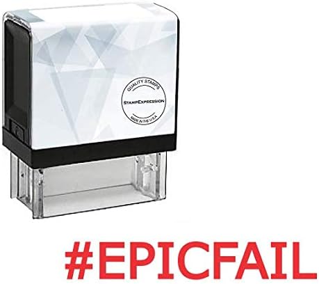 #Epic Fail Hashtag Self Inking Rubber Stamp (SH-80072)