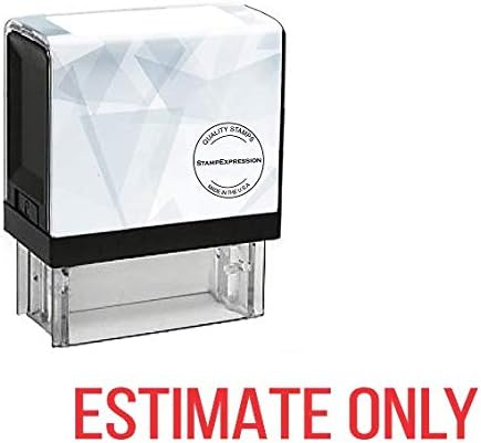 Estimate ONLY One Line Office Self Inking Rubber Stamp (SH-5945)