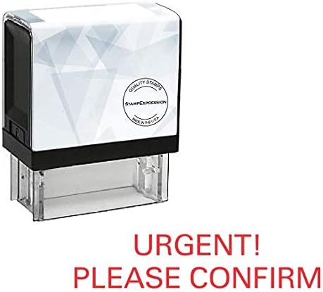 Urgent! Please Confirm Office Self Inking Rubber Stamp (SH-5644)