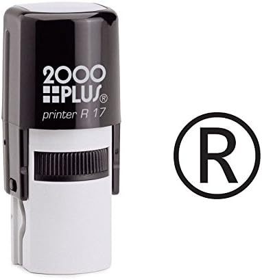 Registered Symbol IN The Circle Self Inking Rubber Stamp (SH-6215)