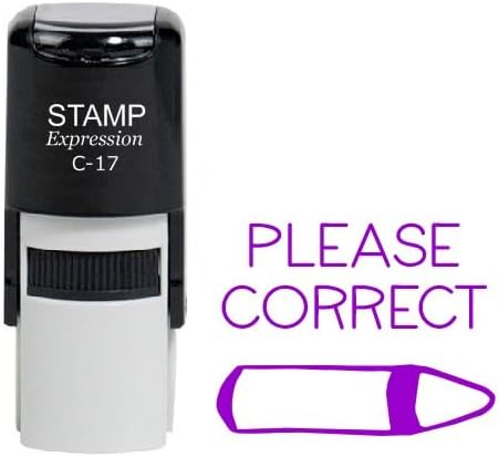 Please Correct Teacher Stamp (SH-60038)
