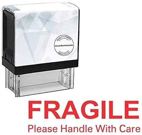 Fragile Please Handle with Care Office Self Inking Rubber Stamp (SH-5651)