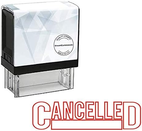 Cancelled With Box Office Self Inking Rubber Stamp (SH-5017)