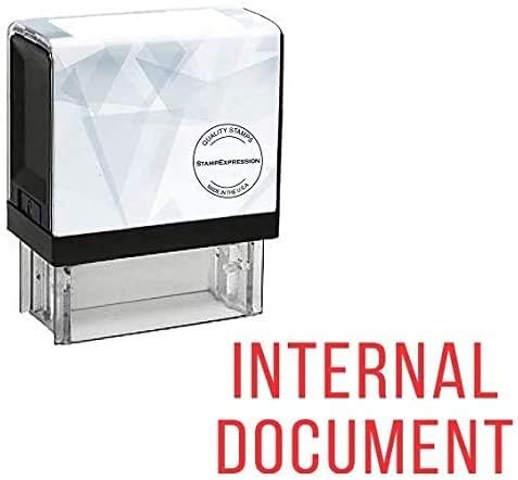 Capitalized Internal Document Office Self Inking Rubber Stamp (SH-5312)