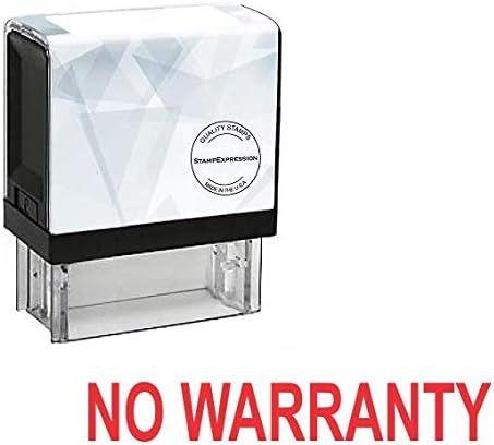 NO Warranty Office Self Inking Rubber Stamp (SH-5566)