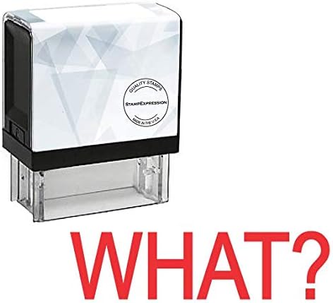 What? Self Inking Rubber Stamp (SH-80016)