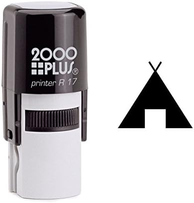 Tribal Tepee Self Inking Rubber Stamp (SH-6455)