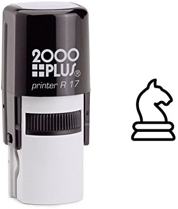 White Knight Chess Piece Self Inking Rubber Stamp (SH-6277)