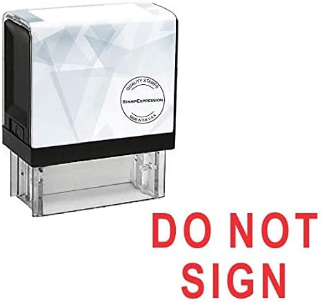 DO NOT Sign Office Self Inking Rubber Stamp (SH-5489)