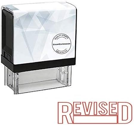 Revised With a Box Office Self Inking Rubber Stamp (SH-5049)