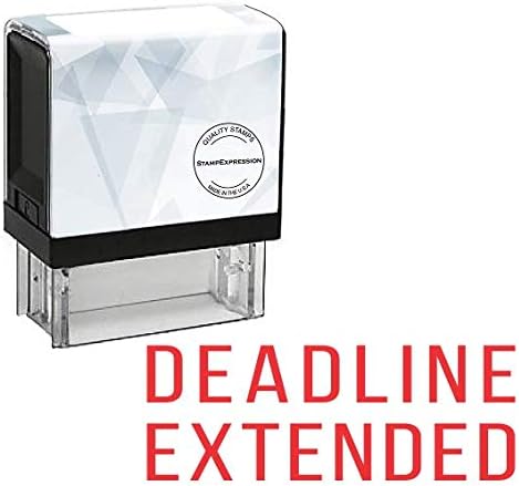 Deadline Extended Office Self Inking Rubber Stamp (SH-5801)