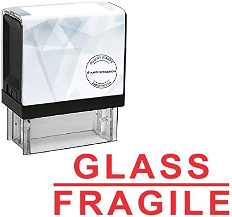 Glass Fragile Office Self Inking Rubber Stamp (SH-5892)