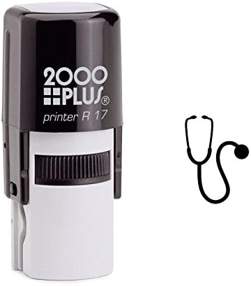 Stethoscope Doctor's Or Nurse Medical Apparatus Self Inking Rubber Stamp (SH-6403)