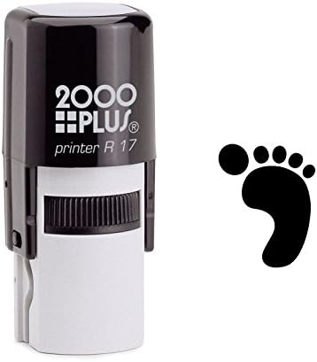 Baby Foot Print Self Inking Rubber Stamp (SH-6059)