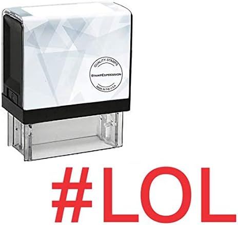 #LOL Hashtag Self Inking Rubber Stamp (SH-80075)