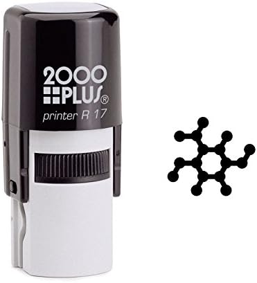 Atoms and Molecules Chemistry Self Inking Rubber Stamp (SH-6219)