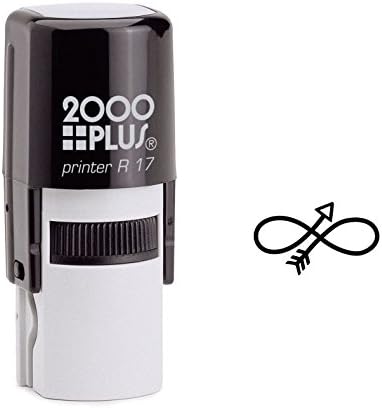 Infinity Arrow Self Inking Rubber Stamp (SH-6202)