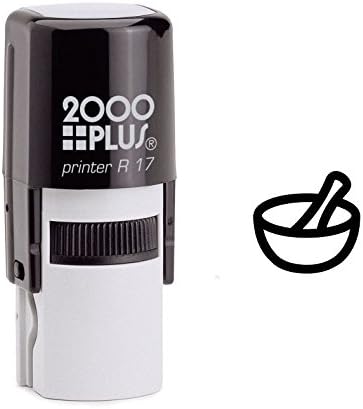 Mortar and Pestle Self Inking Rubber Stamp (SH-6349)