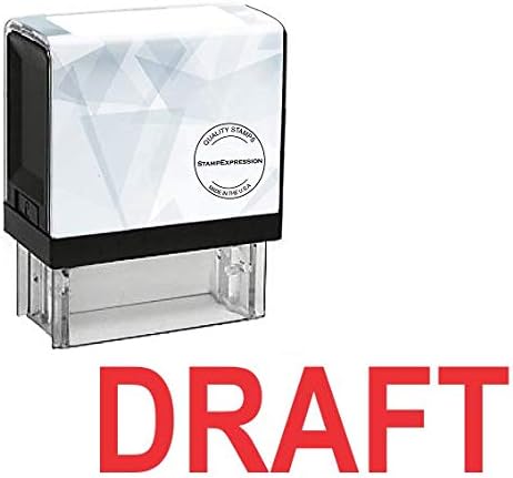 Draft Office Self Inking Rubber Stamp (SH-5274)