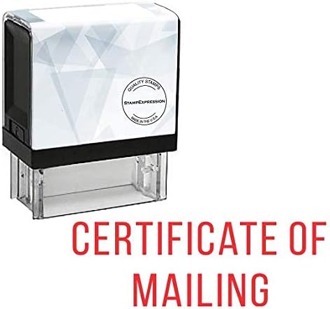 Certificate of MAILING Office Self Inking Rubber Stamp (SH-5443)