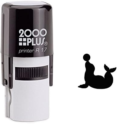 Seal with a Ball Self Inking Rubber Stamp (SH-6077)