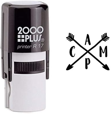 Camp and Arrows Self Inking Rubber Stamp (SH-6596)