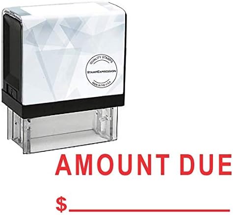 Amount Due with Line and Dollar Sign Office Self Inking Rubber Stamp (SH-5872)