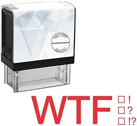 WTF Self Inking Rubber Stamp (A-80068)