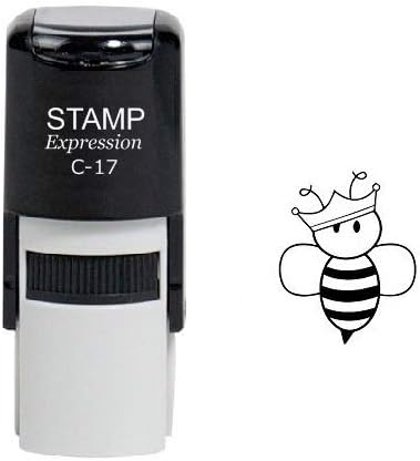 Queen Bee Happy Self Inking Rubber Stamp (SH-6753)