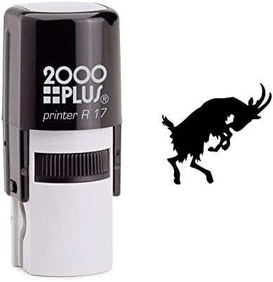 Fighting Goat Self Inking Rubber Stamp (SH-6861)