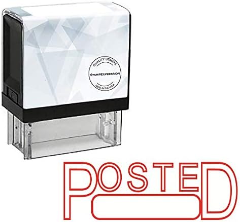 Posted Office Self Inking Rubber Stamp (SH-5118)