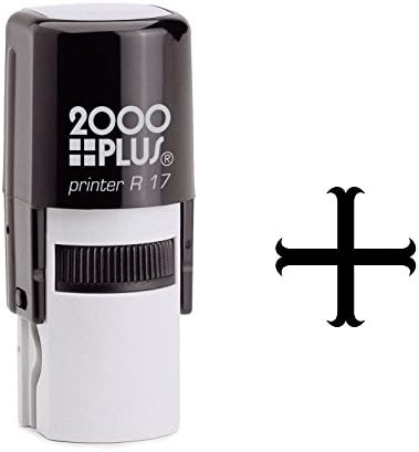 Medieval Cross Self Inking Rubber Stamp (SH-6105)